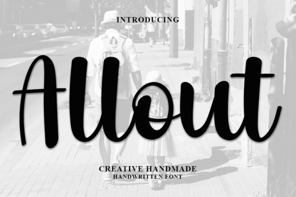 Allout: The Script Font That Elevates Your Brand’s Visual Story