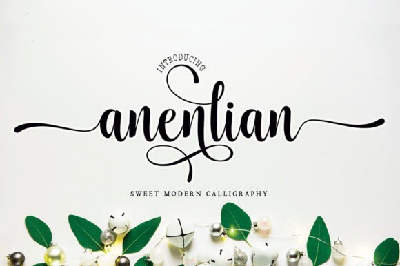 Anenlian Font for Modern Branding and Marketing