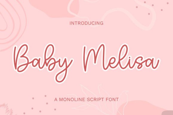 Baby Melisa: The Graceful Script Font for Elegant Brand Identity