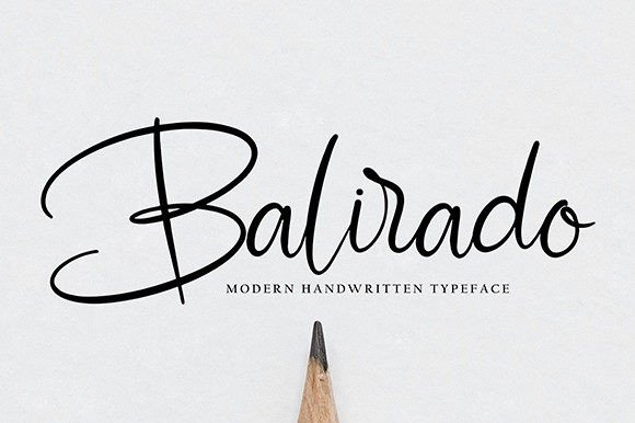 Balirado Script Font for Modern Brand Identity