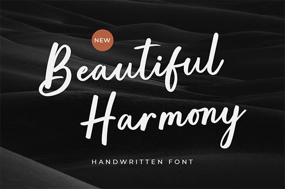 Beautiful Harmony Font for Business Branding
