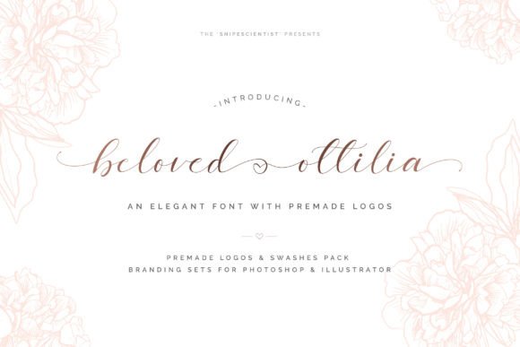Beloved Ottilia Script Font Review for Editorial Design