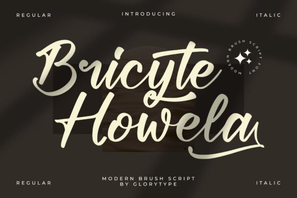 Bricyte Howela: A Dazzling Script Font for Editorial Design