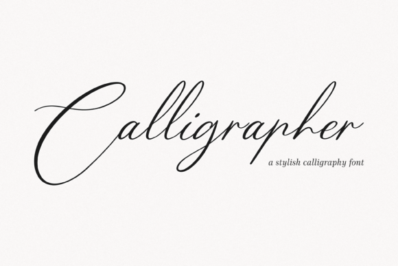 Calligrapher: The Elegant Script Font for Handmade Brands