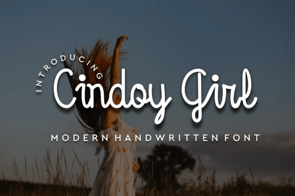 Cindoy Girl Script Font for Elegant Web Design