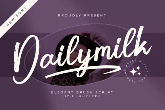 Dailymilk – A Premium Script Font for Campaign Creativity
