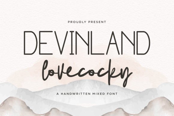 Devinland Lovecocky: Elevating Digital Brand Identity with Script Handwritten Fonts