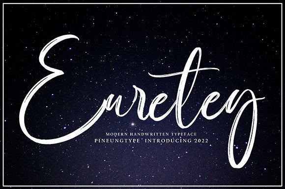 Euretey: A Fresh Script Handwritten Font for Editorial Design