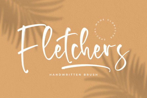 Fletchers: A Handwritten Brush Font for Editorial Elegance