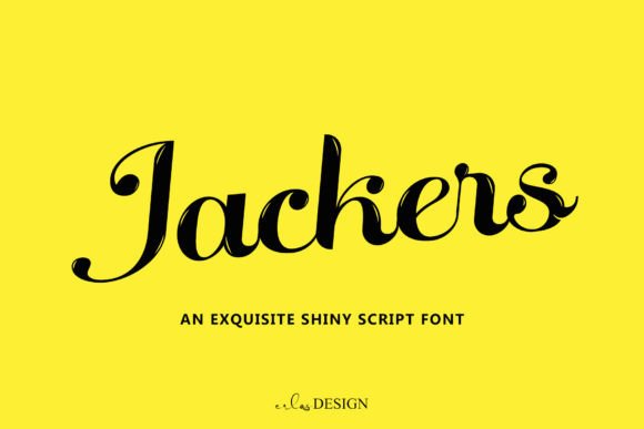 Jackers: The Exquisite Script Handwritten Fonts for Elegant Branding