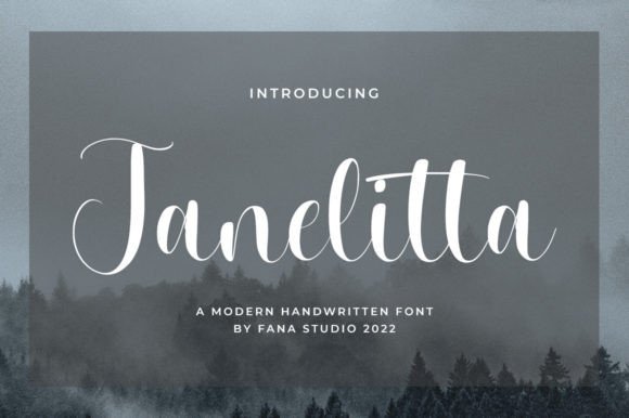 Janelitta Script: Elevating Editorial Design with Elegant Typography
