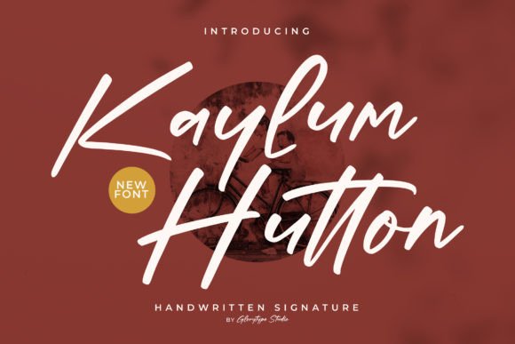 Kaylum Hutton: The Handwritten Signature Font for Authentic Branding