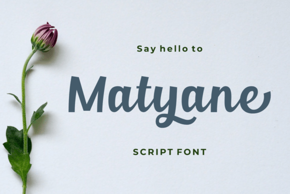 Matyane Typeface Review for Editorial Design