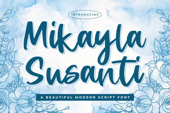 Mikayla Susanti Typeface Review