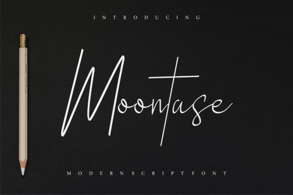 Moontose Script Font for Modern Web Branding