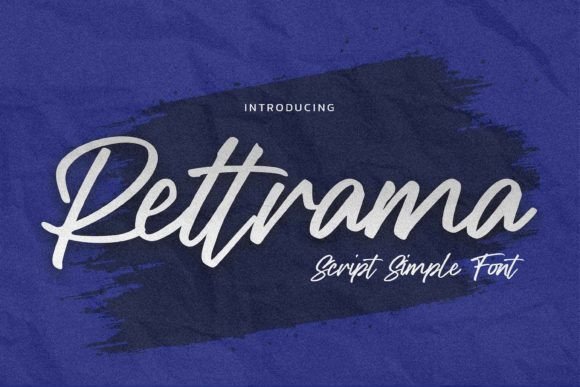 Rettrama Script Font for Professional Branding