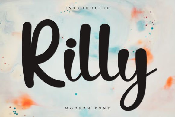 Rilly: A Fresh Handwritten Script Font for Modern Branding