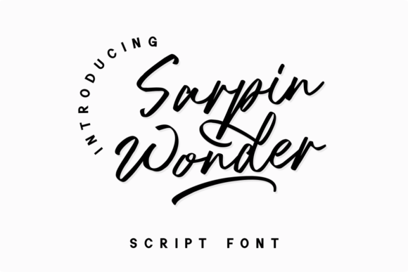 Sarpin Wonder Font for Eye-Catching Campaign Design