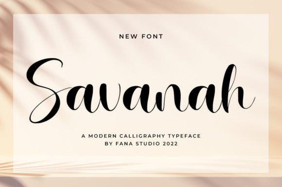 Savanah: A Modern Script Handwritten Font Review