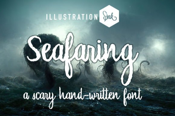 Seafaring: The Spooky Script Handwritten Font for High-Impact Halloween Campaigns