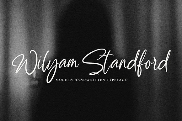 Wilyam Stanford: A Delicate Script Font for Elegant Campaign Design