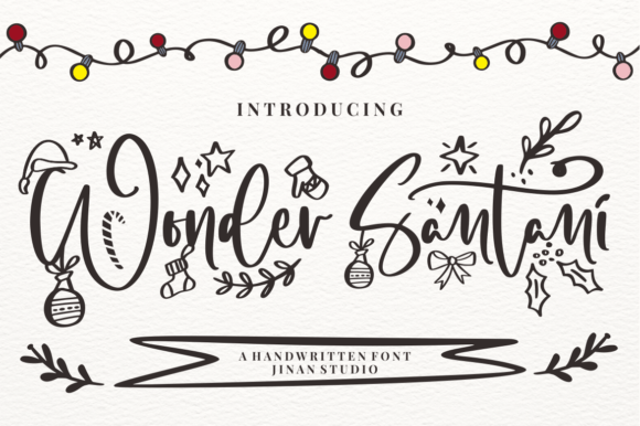 Wonder Santani: A Stylish Script Font for Modern Branding